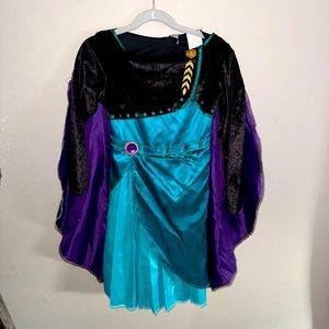 Disney, Anna frozen, girls Anna Costume, size 4-6X